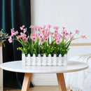 Decorative Picket Fence Flower Pot