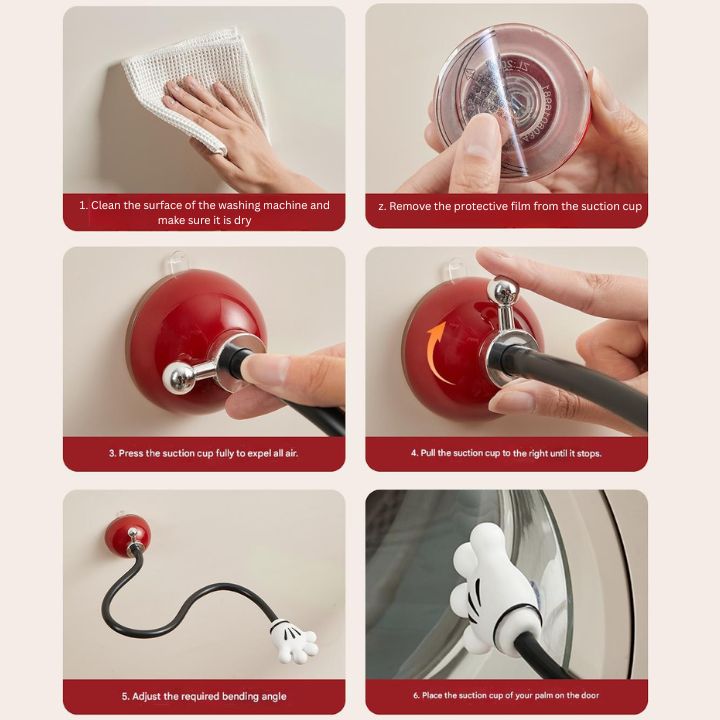 Washing Machine Door Vent Holder