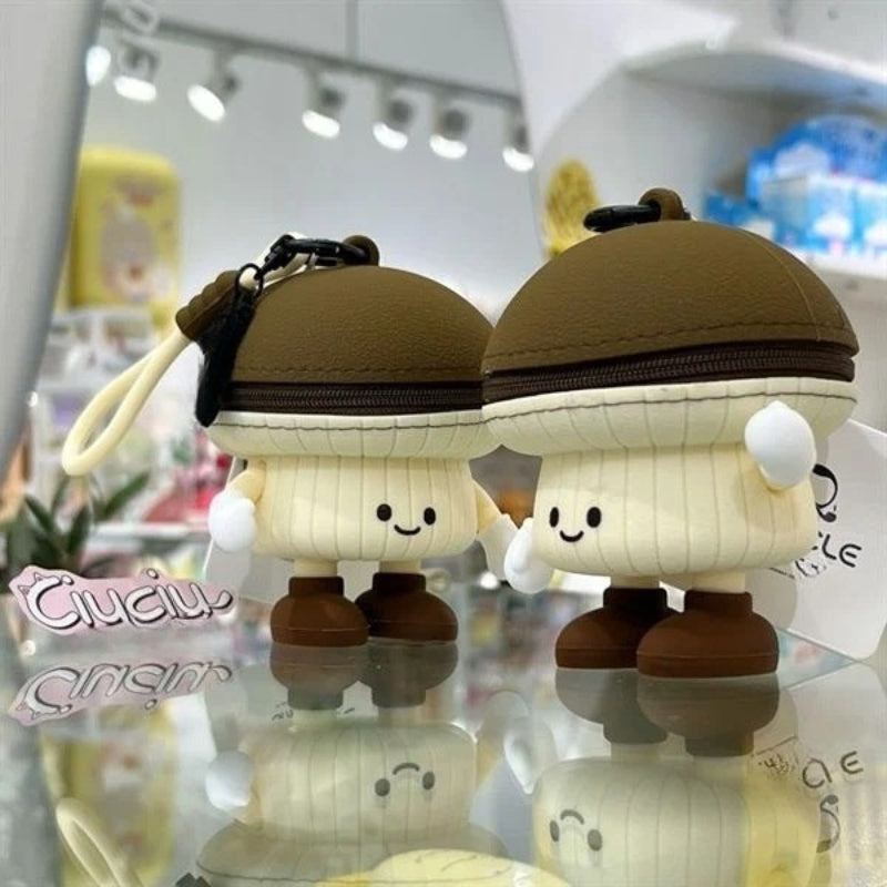 Cute Mushroom Coin Pouch