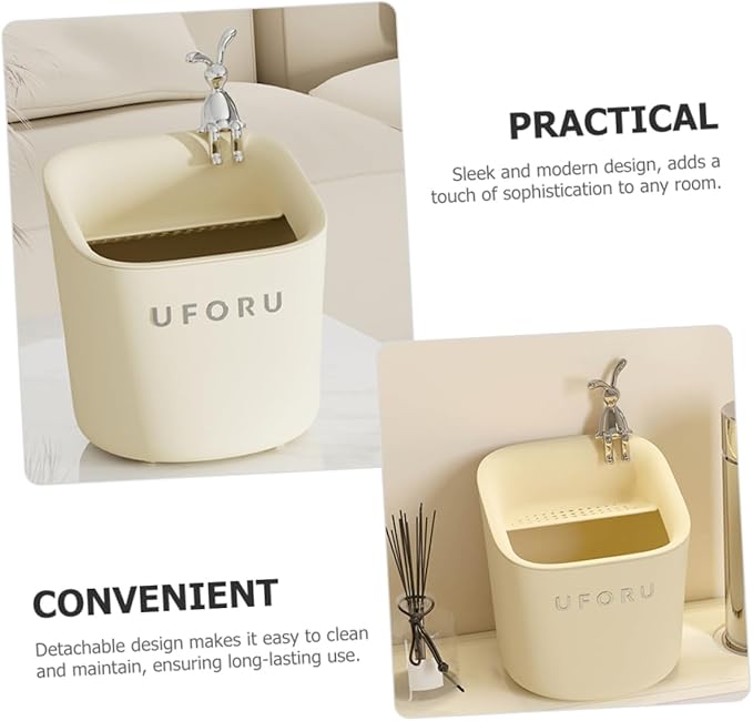 TinyBuddy Tabletop Drain Trash Bin