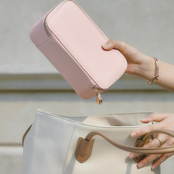 Jewelry Box with Clear Velvet Jewelry Bags