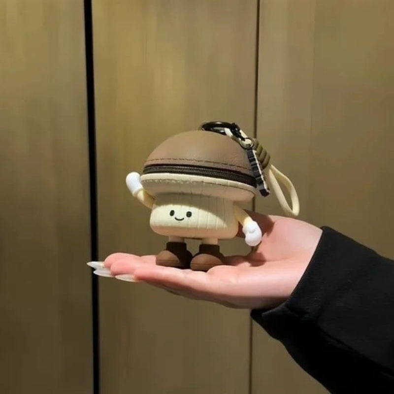 Cute Mushroom Coin Pouch