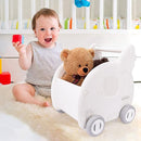 2-in-1 Kids Learning Walker & Play Shopping Cart