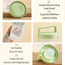 2 Tier Food Jars with Lid Fork