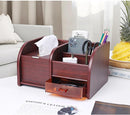 Classic Wooden Desk Organizer
