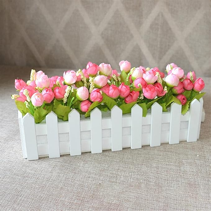 Decorative Picket Fence Flower Pot