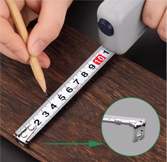 Button Retract Measure Tape