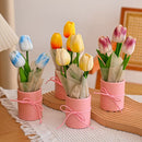 Blush Bloom Tulip Small Flower Bag