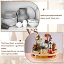 Wooden Bottle Rotating Organiser