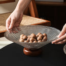 Elegance Glass Fruit Tray
