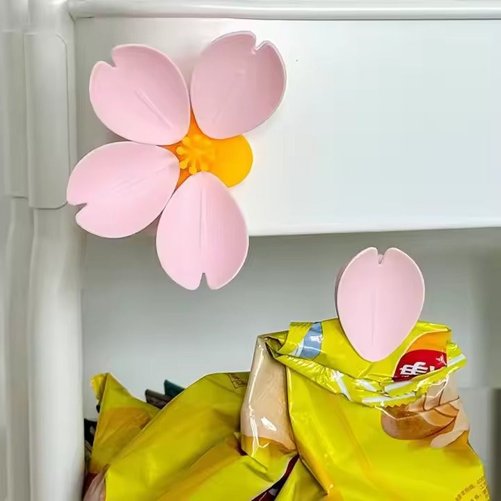 Cherry Blossom Fridge Magnet Seal Clip