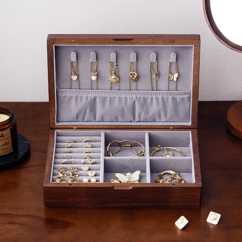 Solid Wooden Jewellery Box