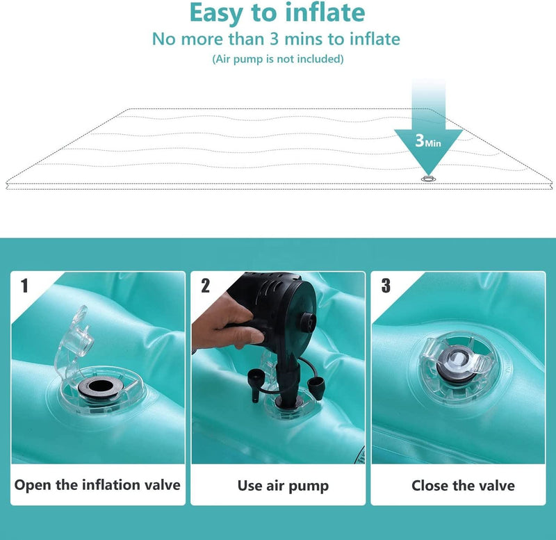 AquaChill Inflatable Floating Water Mat