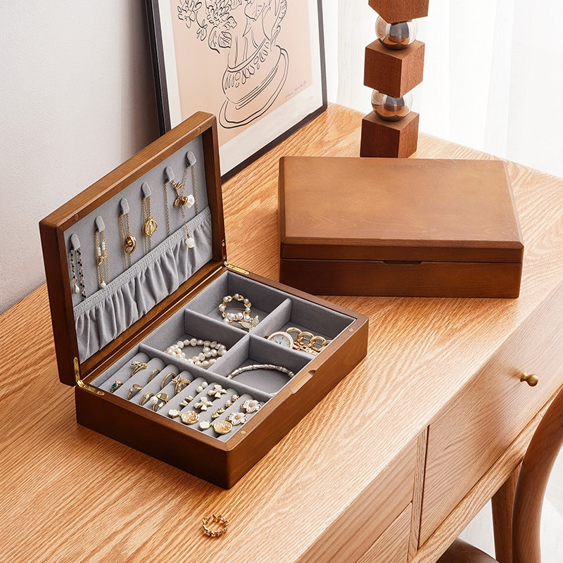 Solid Wooden Jewellery Box