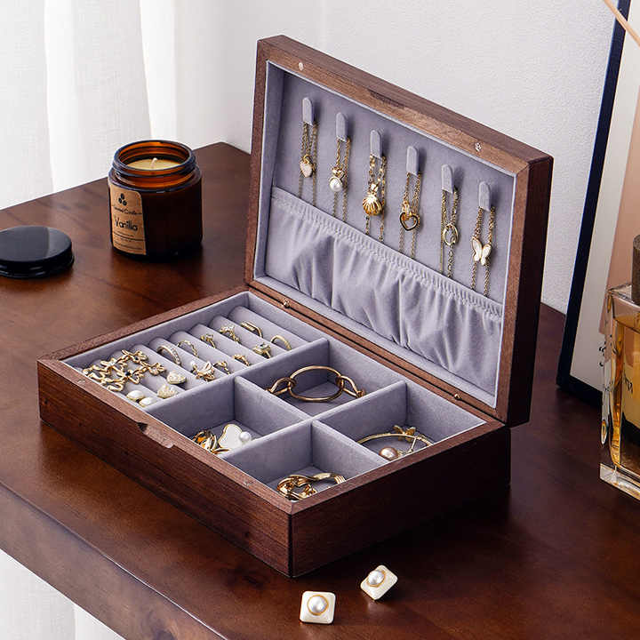 Solid Wooden Jewellery Box