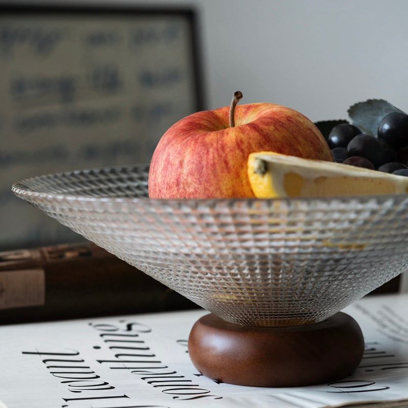 Elegance Glass Fruit Tray