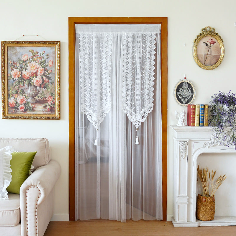 Chic French Inspired Privacy Curtain