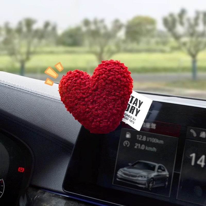 Cute Heart Car Accessory