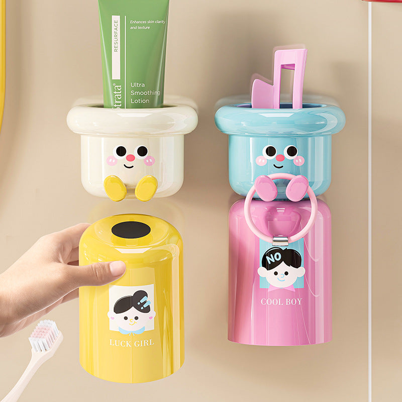 Cartoon Magnetic Toothbrush Holder