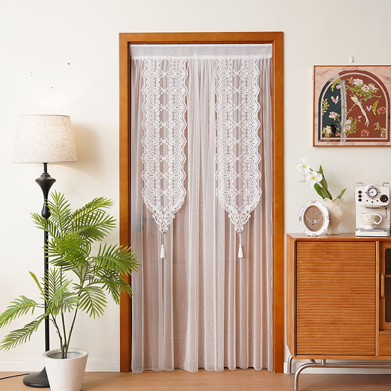 Chic French Inspired Privacy Curtain