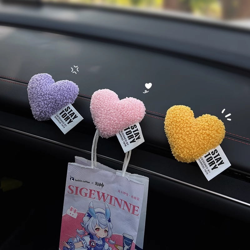Cute Heart Car Accessory