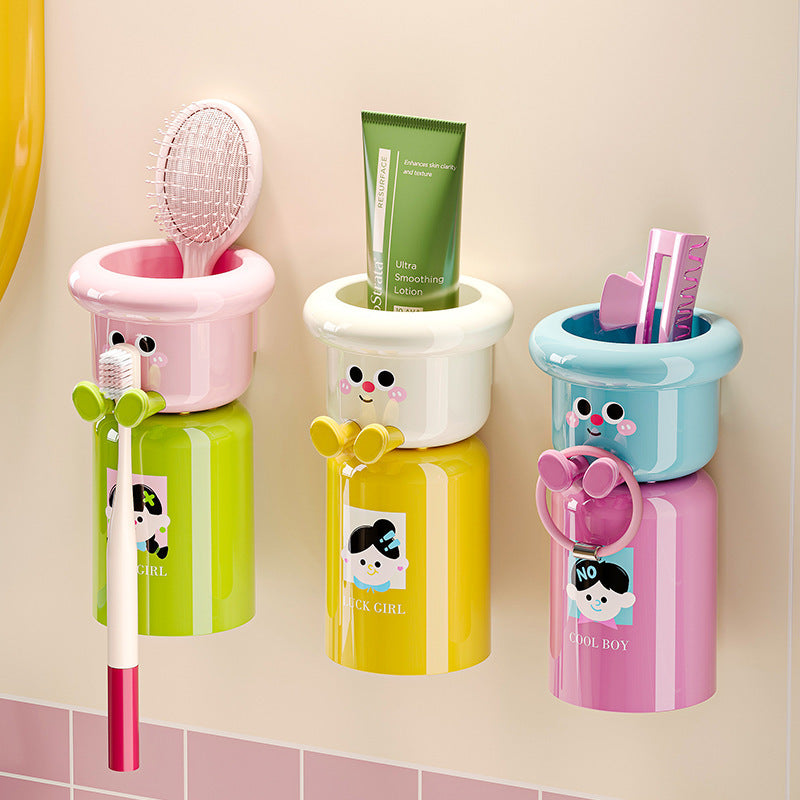 Cartoon Magnetic Toothbrush Holder
