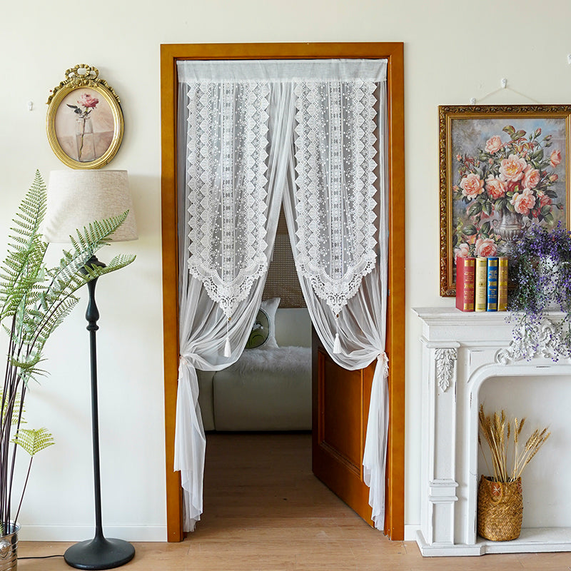 Chic French Inspired Privacy Curtain