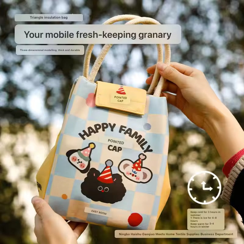 Cute Lunch Box Insulation Bag