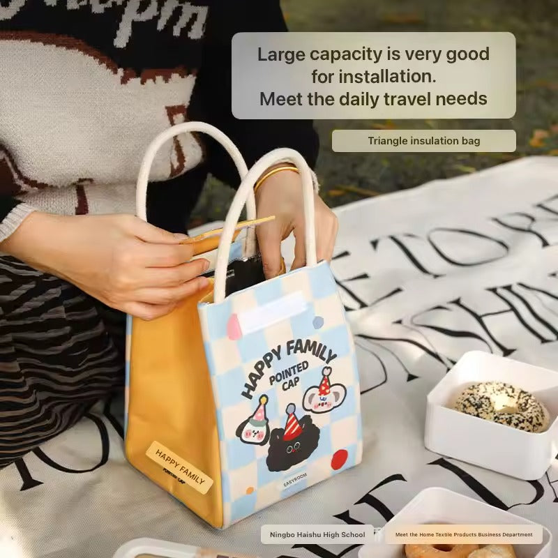 Cute Lunch Box Insulation Bag