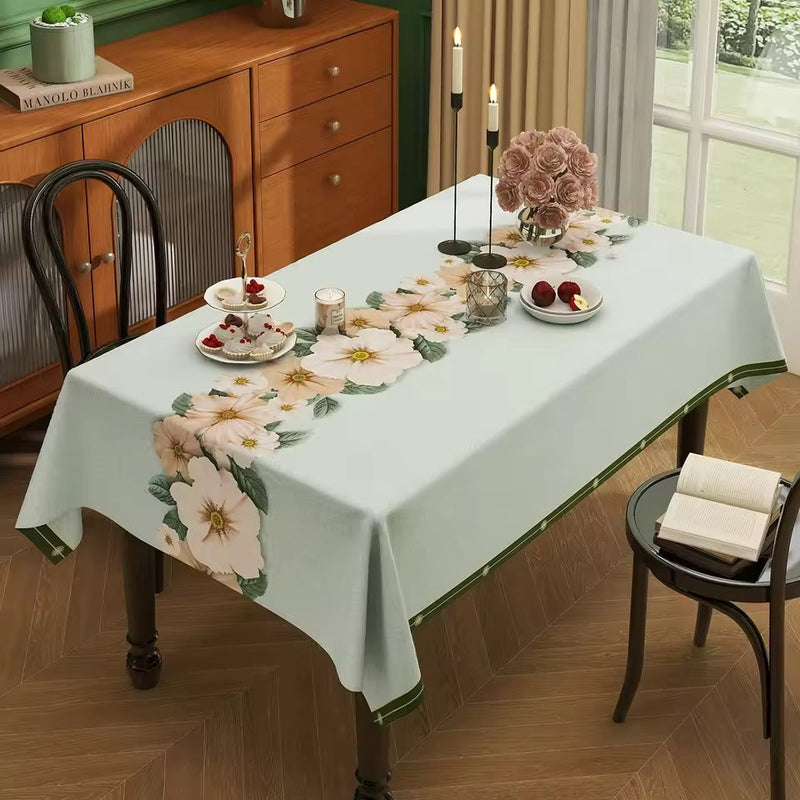 SpillProof Elegant Flower Tablecloth