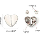 Heart-Shaped Magnetic Curtain Buckle