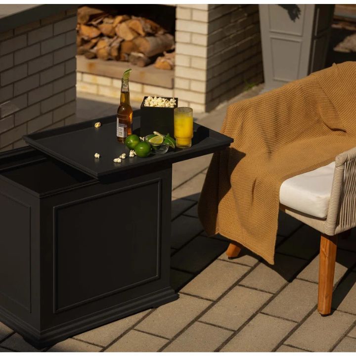 2-in-1 Garden Storage & Serving Table
