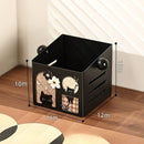 Cute Cat Face Basket Bin
