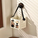 Cute Cat Face Basket Bin