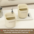 TinyBuddy Tabletop Drain Trash Bin
