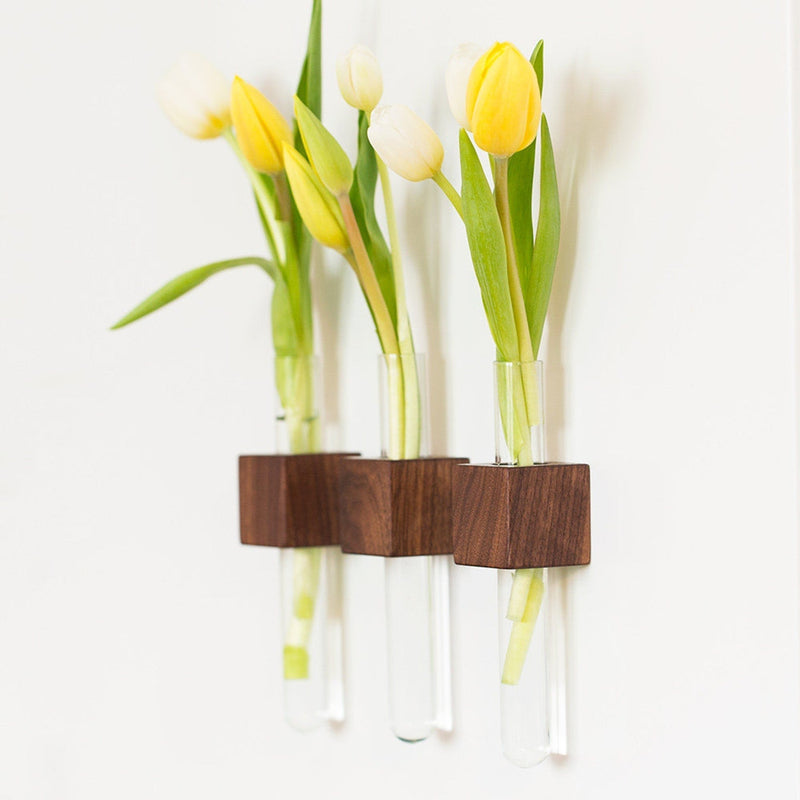 Test Tube Flower Vase Fridge Magnet