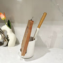 Sleek Modern Ceramic Cooking Tool Holder