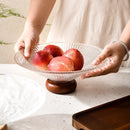 Elegance Glass Fruit Tray