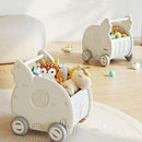 2-in-1 Kids Learning Walker & Play Shopping Cart